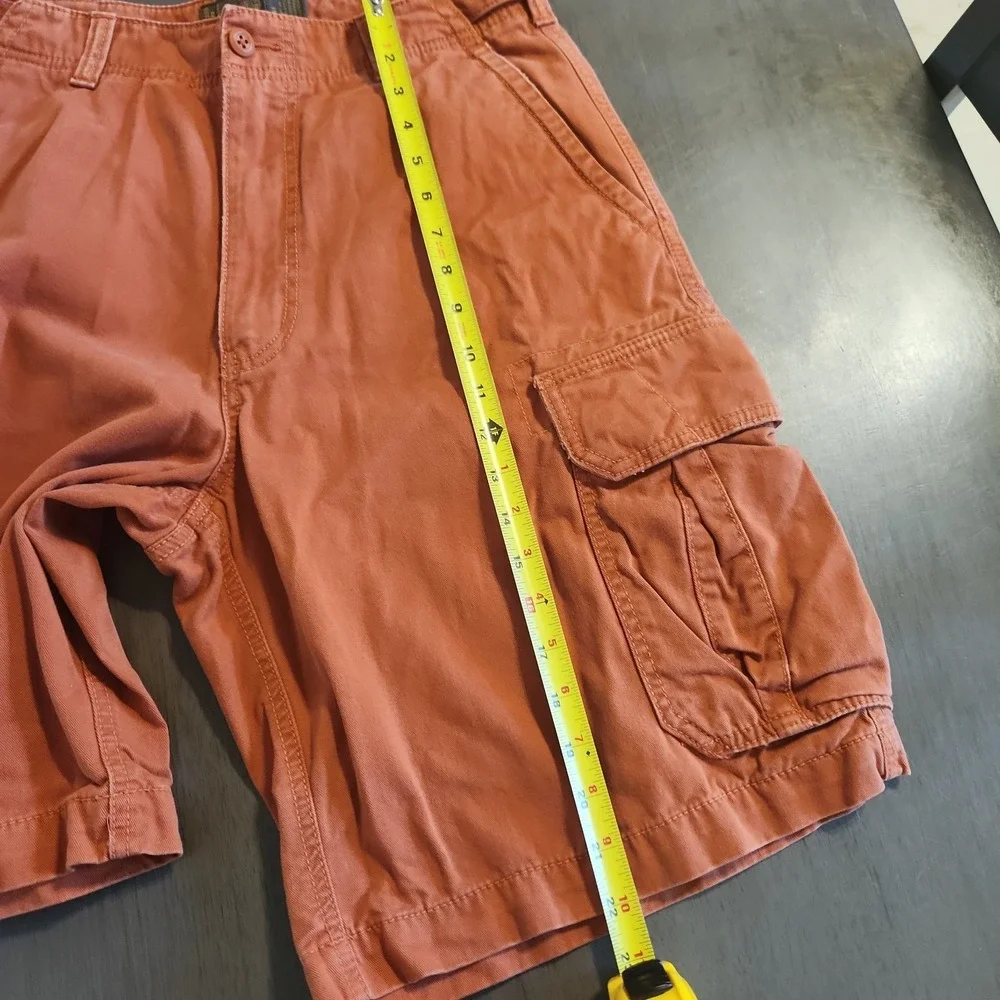 American Eagle Outfitters Men's Cargo Shorts Size 31 Utility 100% Cotton Vintage